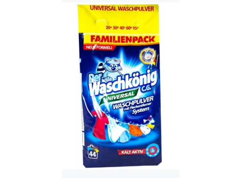 Порошок для прання WASCHKONIG Universal 3,036 кг, п/е  (97-071)